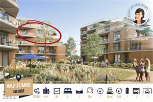 t4 à la vente -   59240  DUNKERQUE, surface 88 m2 vente t4 - UBI426648998